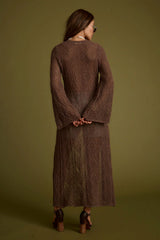 Oakley Mocha Knit Maxi Cardigan