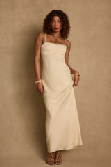Canary Baby Yellow Maxi Dress