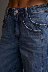 Presley Cuffed Straight Leg Denim