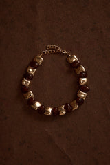 Alizae Stone and Gold Choker