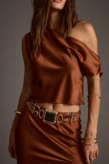 Alaina Cinnamon Top