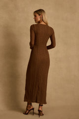 Dorado Mocha Maxi Dress