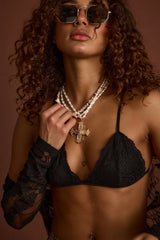 Ambrose Black Lace Bra