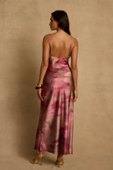 Marisela Berry Maxi Dress