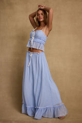 Dahlia Blue Tank