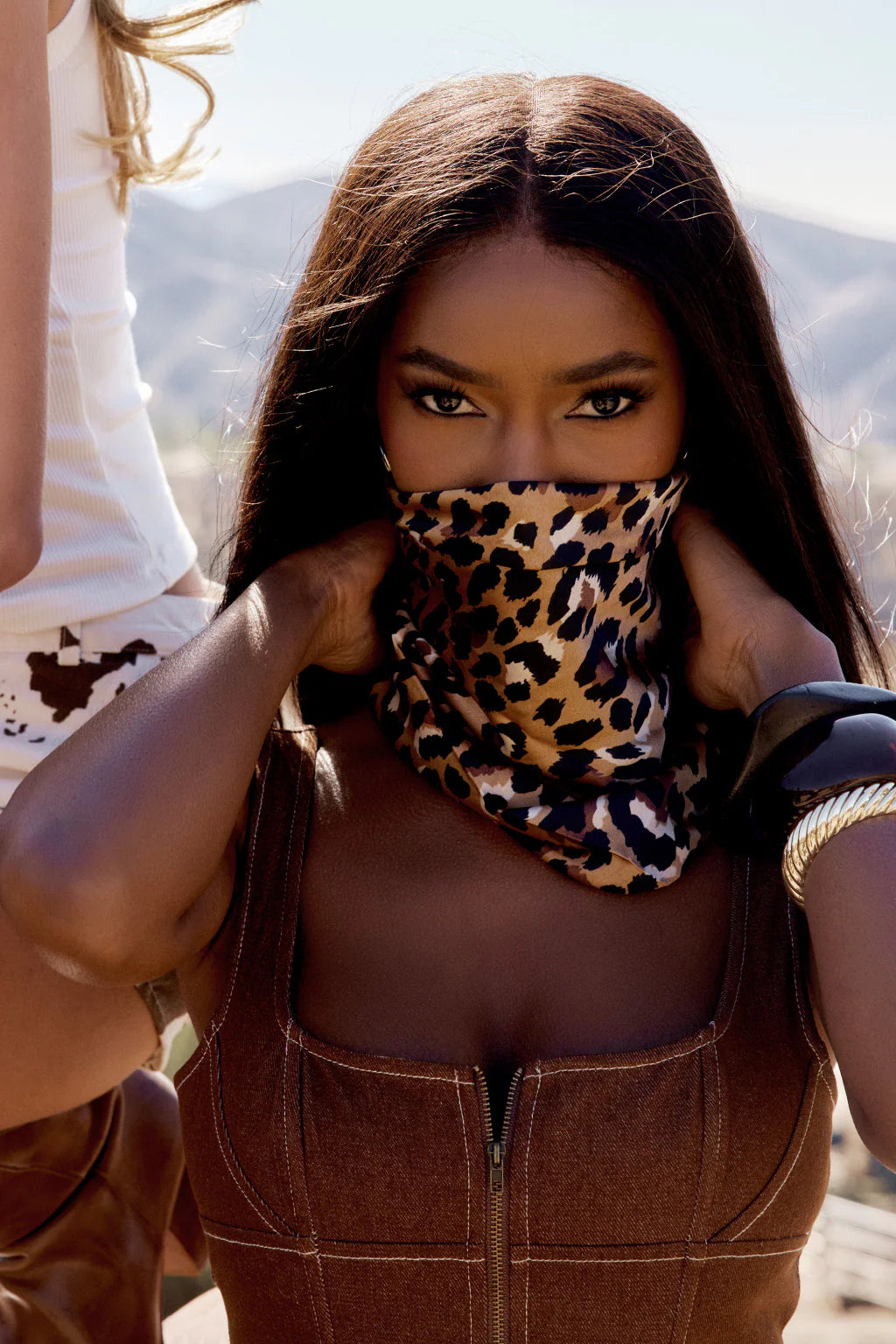 Trixie Leopard Scarf