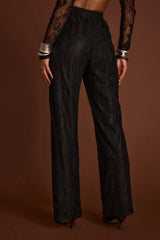 Ambrose Black Lace Pull On Pants